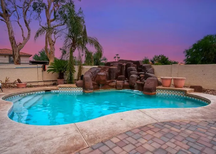 The Hideaway Private Pool Pool Table Bbq Ferienhaus Phoenix